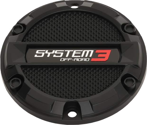 Sb8 Center Cap Flat 6/5.5 Bolt In Matte Black