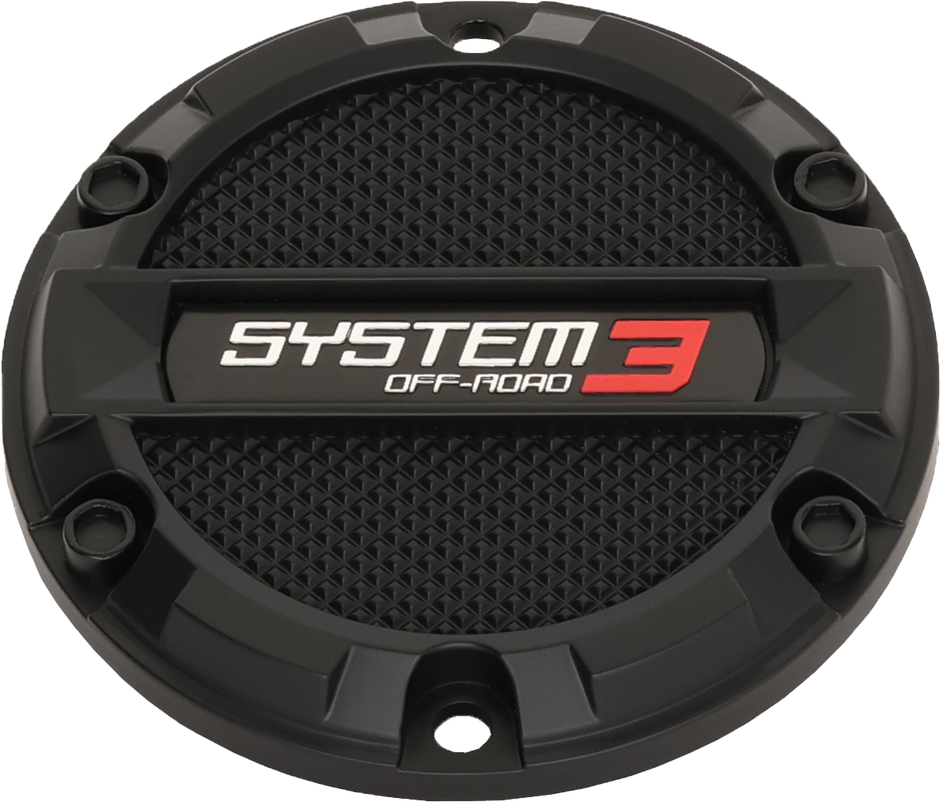 Sb8 Center Cap Flat 6/5.5 Bolt In Matte Black
