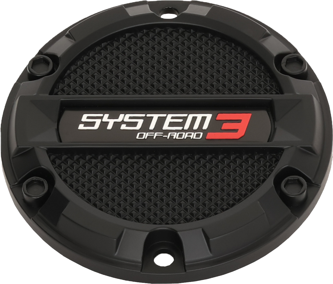 Sb8 Center Cap Flat 6/5.5 Bolt In Matte Black