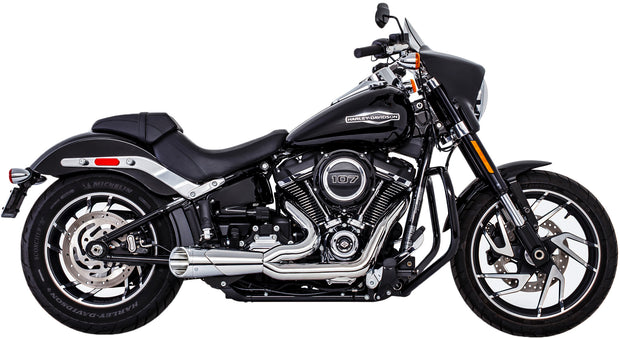 Combat 2 1 Shorty Chrome W/Chrome Tip M8 Softail