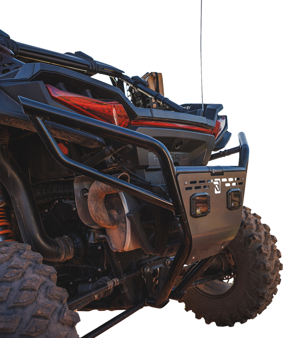 RAVEK Rear Bumper - Plug & Play Reverse LED Lighting - Polaris - RZR 64-308BKL