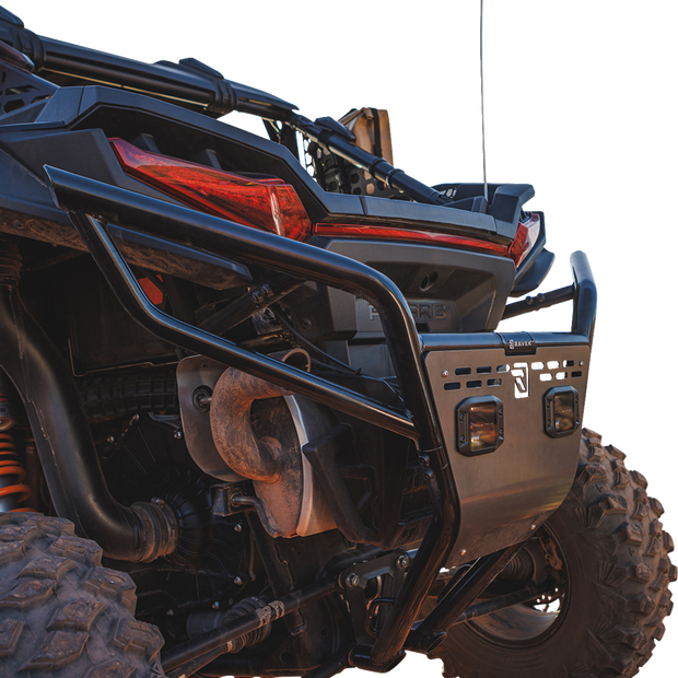 RAVEK Rear Bumper - Plug & Play Reverse LED Lighting - Polaris - RZR 64-308BKL