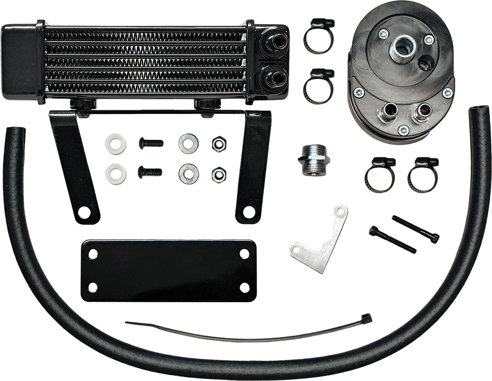Lowmount Oil Cooler Black