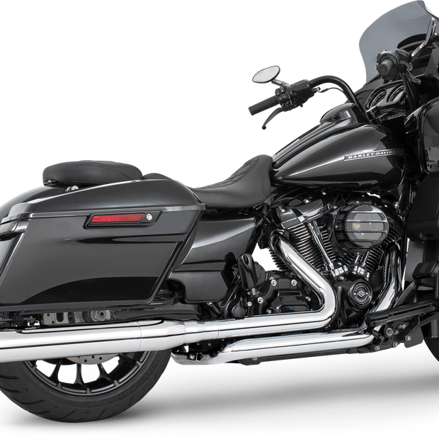 Sharktails Slip Ons 4" Chrome `17 Up Flt/H