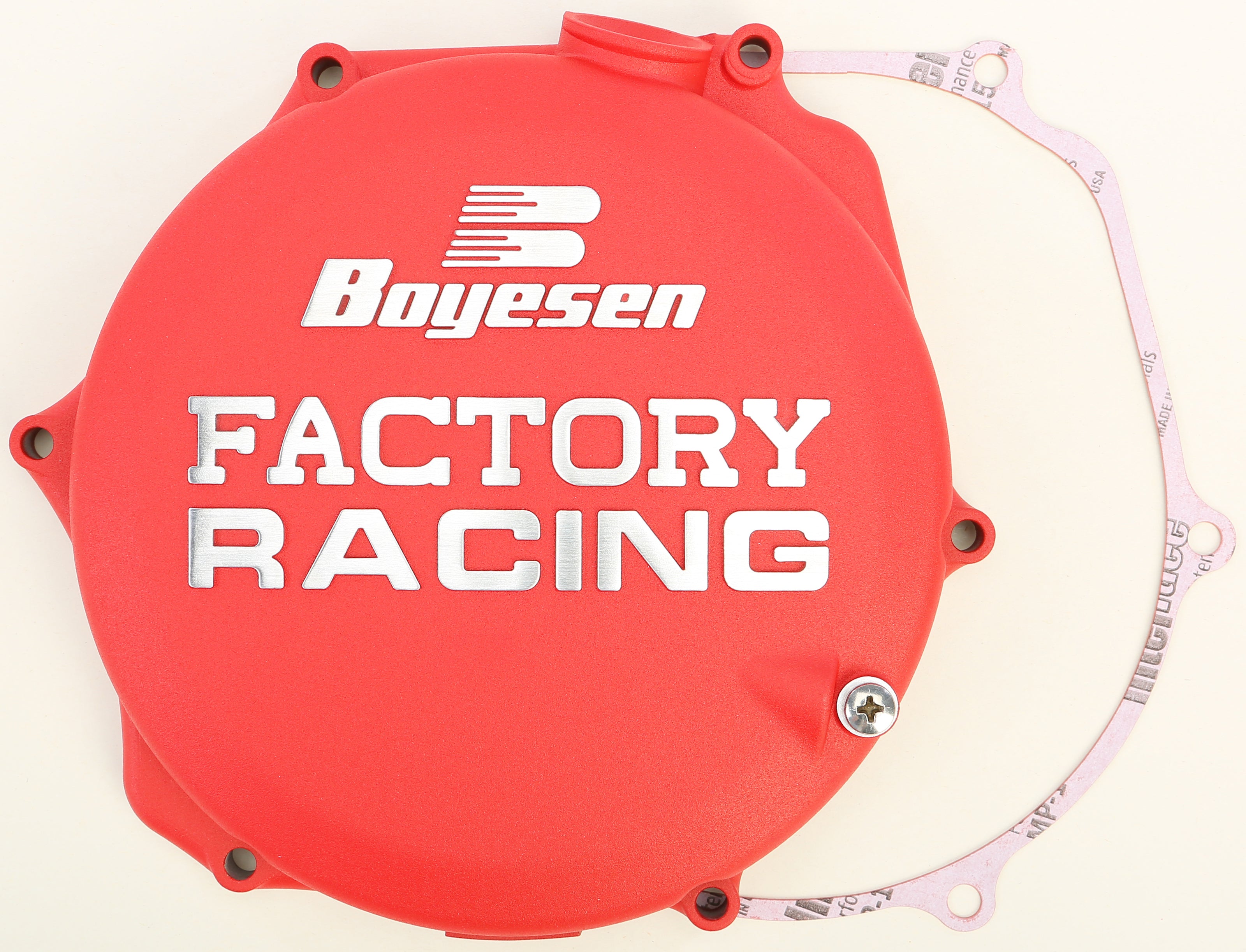 Factory Racing Clutch Cover Red