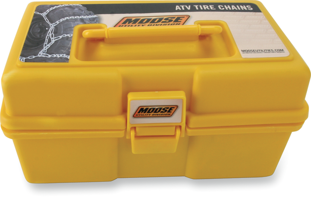 MOOSE OFFROAD Tire Chains - 11 V-Bar - 17" W x 66" L - Pair 11VO