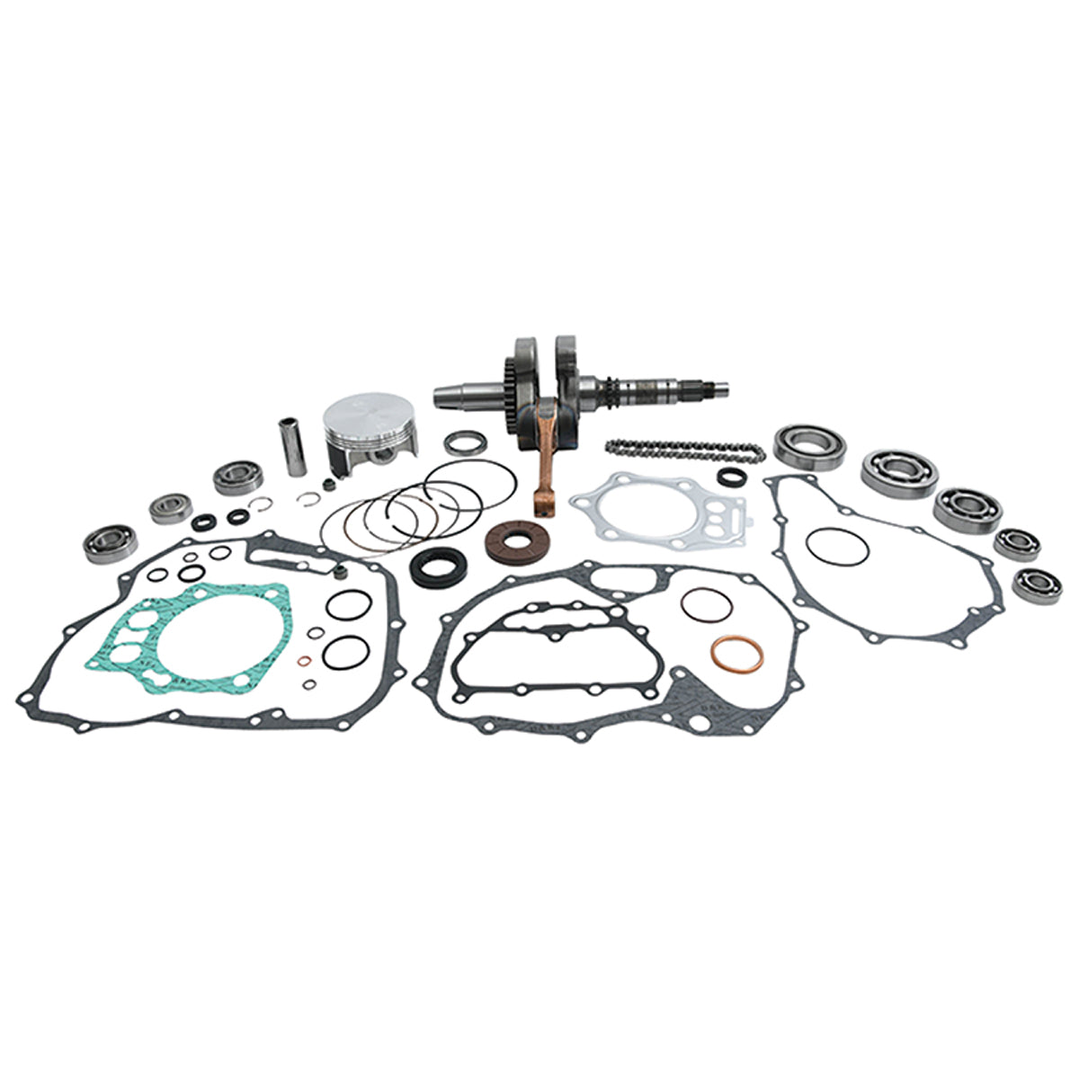 Complete Engine Rebuild Kit Os Piston +0.5mm Hon