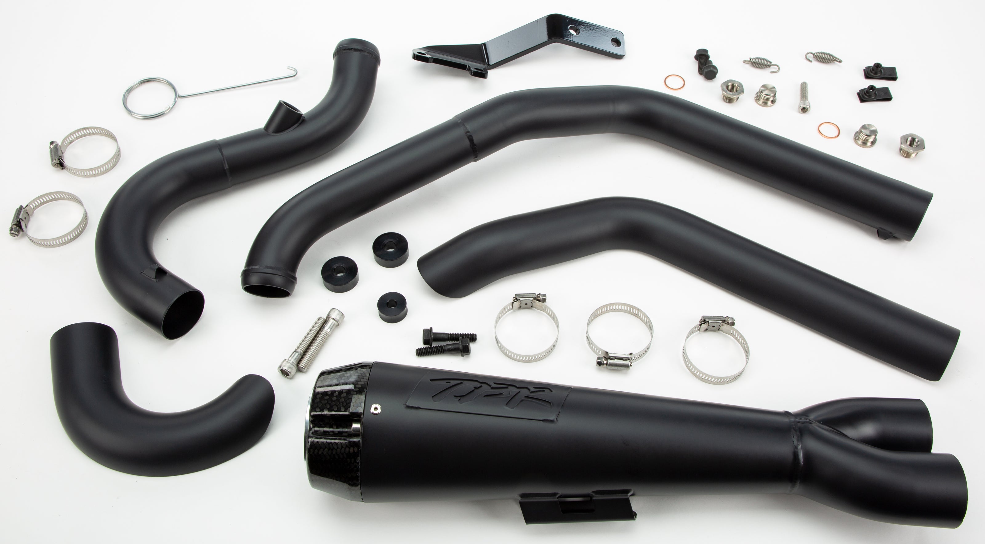 Comp S 2 1 Softail Black W/Cf Endcap