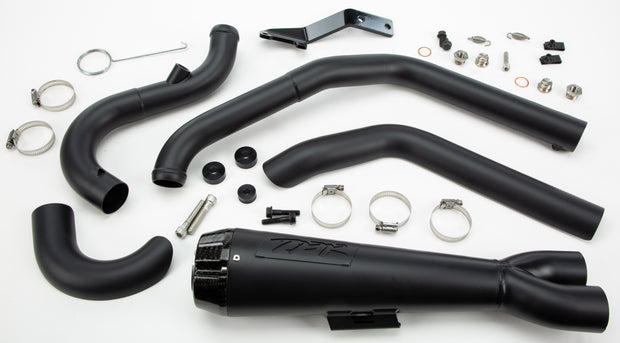 Comp S 2 1 Softail Black W/Cf Endcap