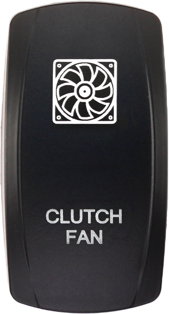Dash Switch Rocker Face Clutch Fan