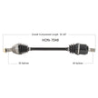 Oe 2.0 Axle Rear Hon