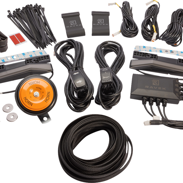 RAVEK Turn Signal Kit - White Running Light - U-Force 68-100