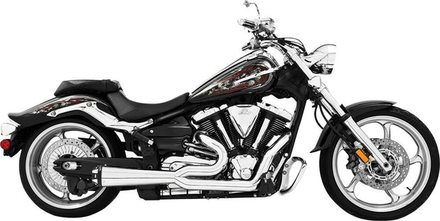 Exhaust 2 Into 1 Chrome Hon