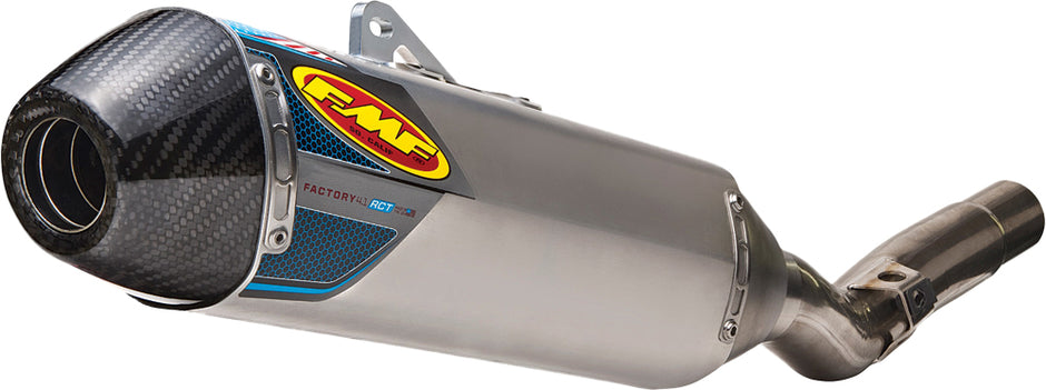 Aluminum Factory 4.1 Rct Slip On W/Carbon Endcap