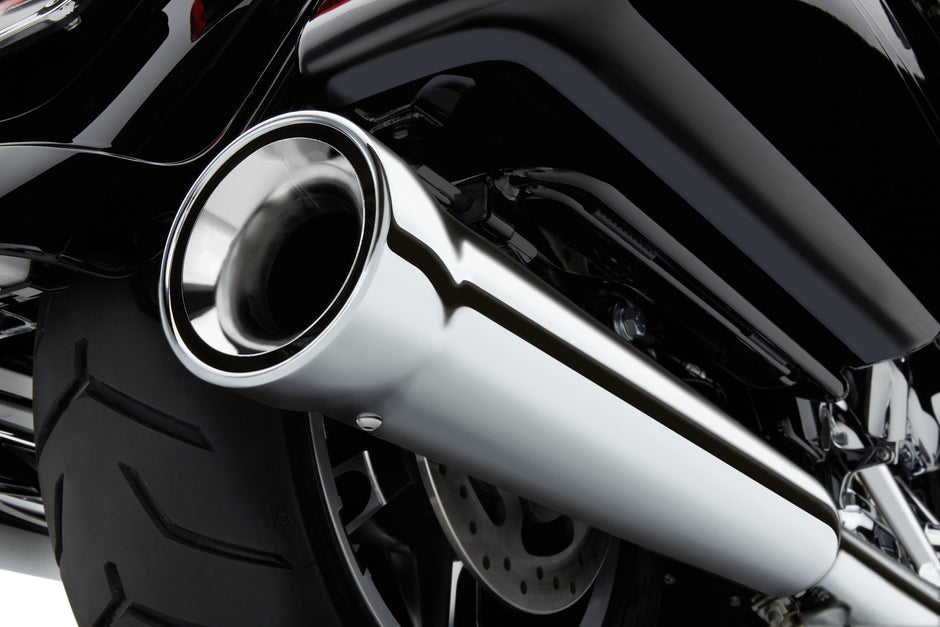 4" Nh Slip Ons Chrome Flh/Flt 95 16