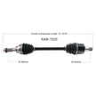 Oe 2.0 Axle Rear Left