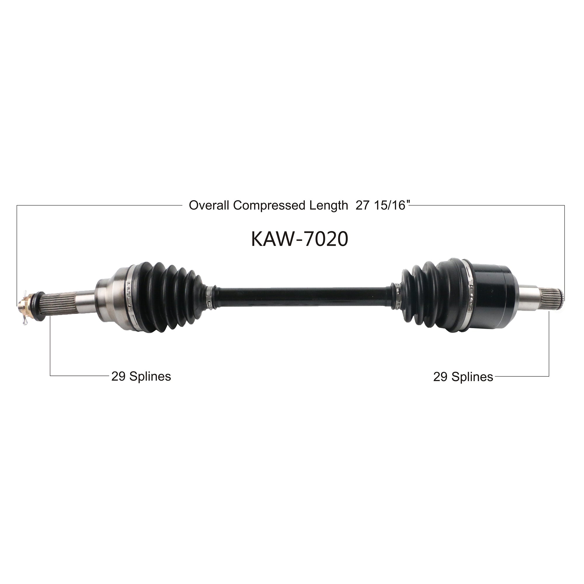 Oe 2.0 Axle Rear Left