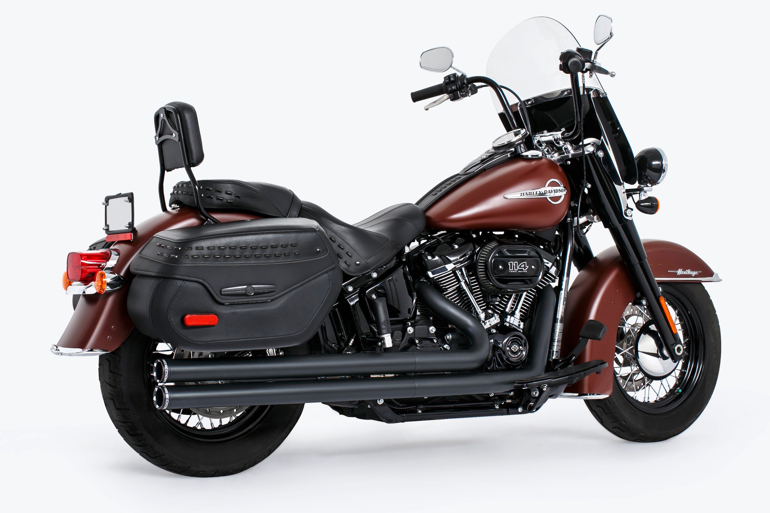 Independence Long Black W/Black Tip M8 Softail