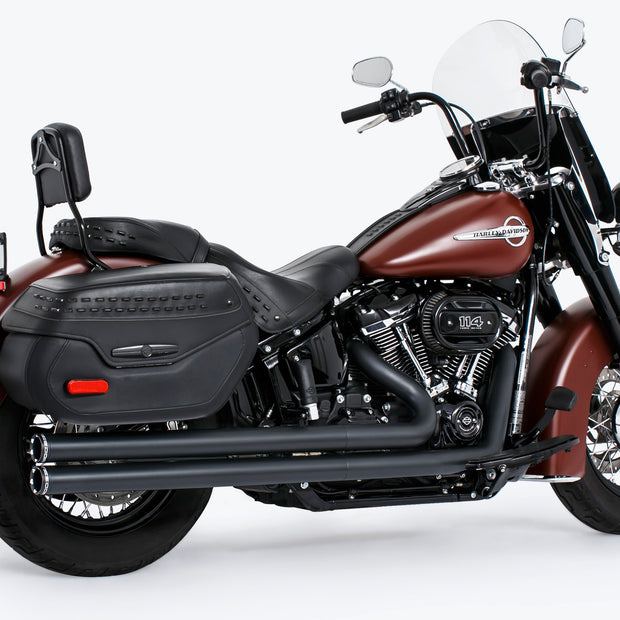 Independence Long Black W/Black Tip M8 Softail