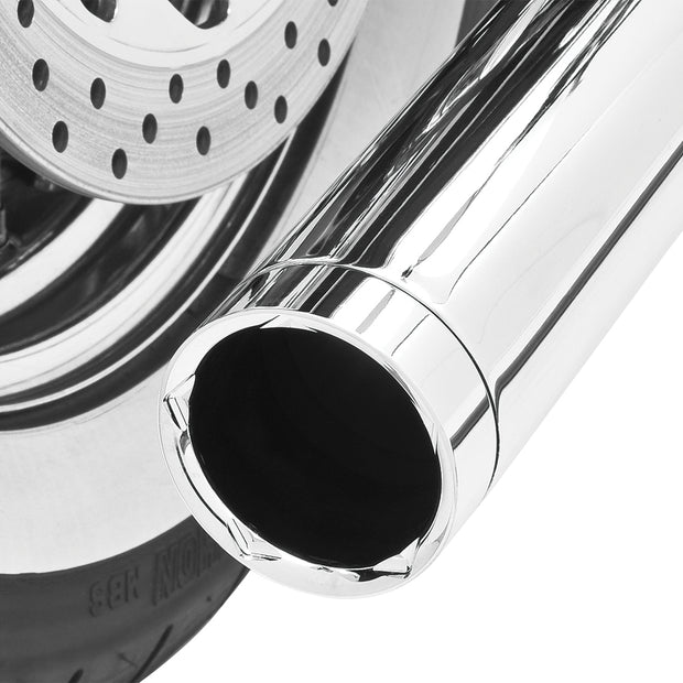 End Cap 2.5" Star Chrome