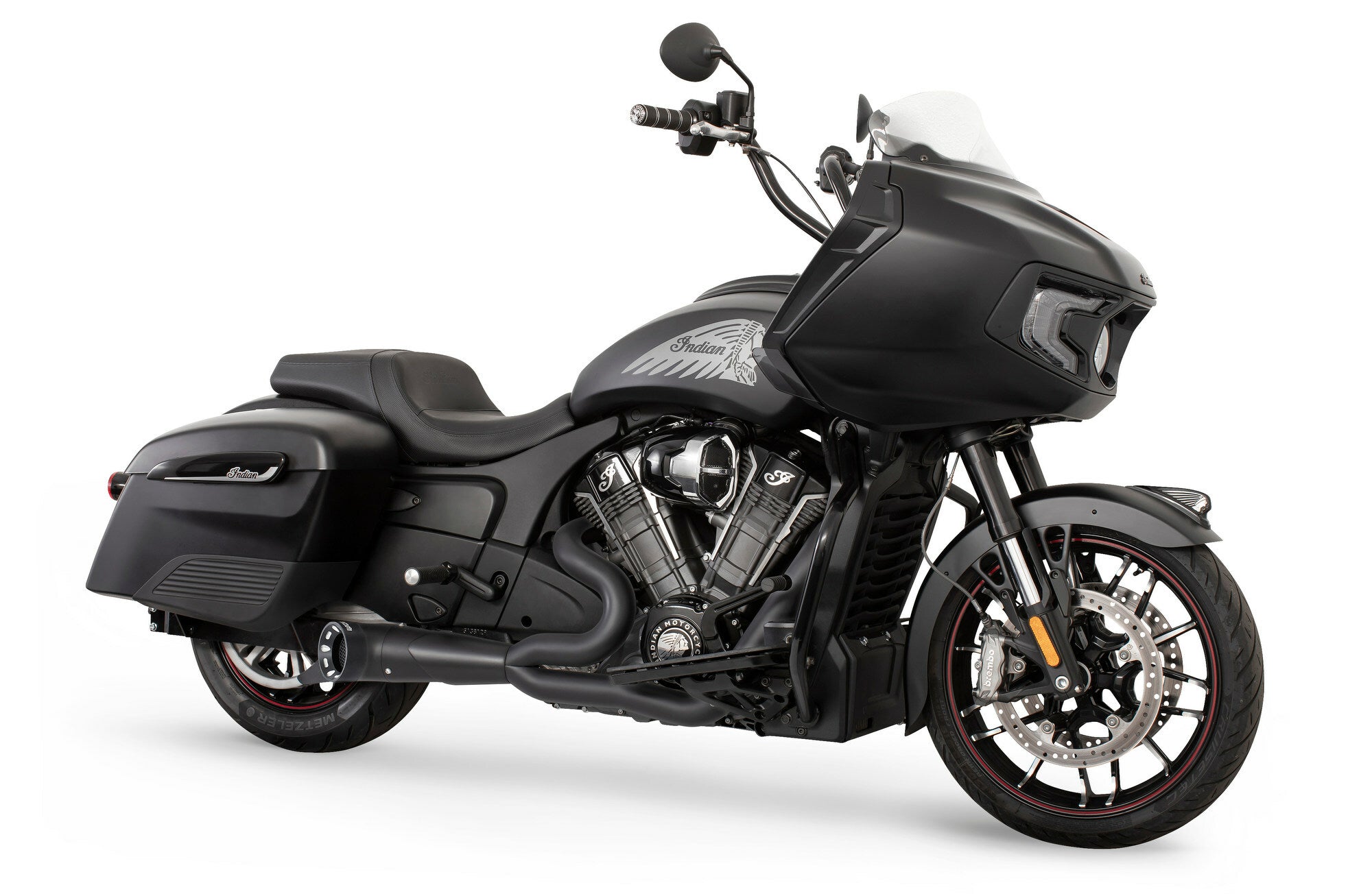 2 1 Turnout Straight Black W/Blk Tip `20 Up Challenger