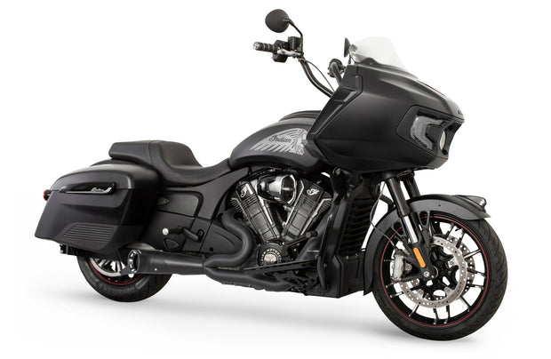 2 1 Turnout Straight Black W/Blk Tip `20 Up Challenger