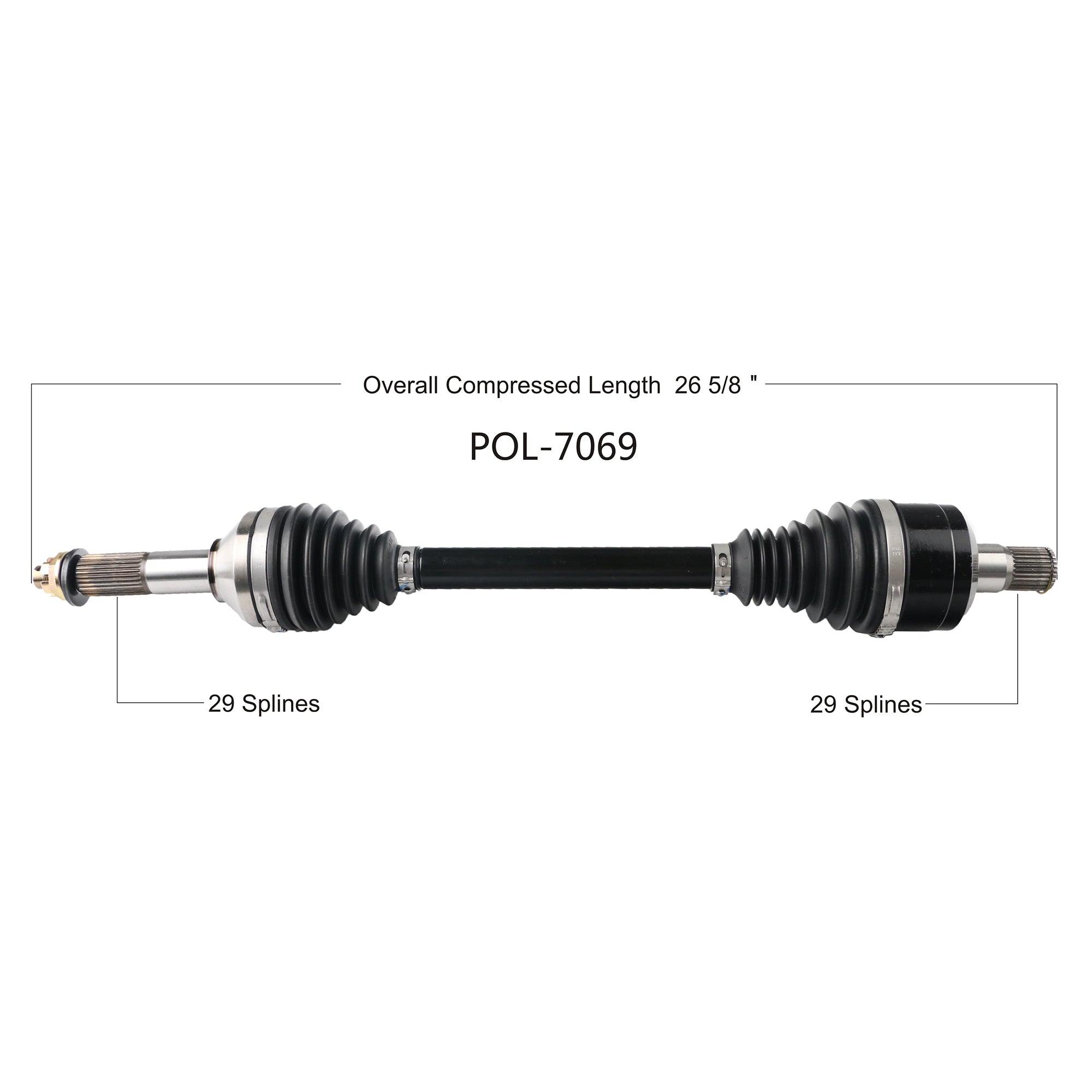 Hd 2.0 Axle Rear