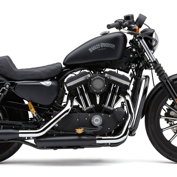 3" Nh Series Slip Ons Black Sportster 04 13