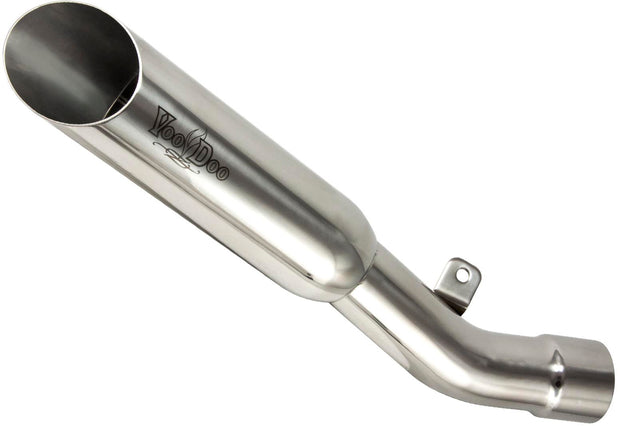 Single Shorty Slip On Exhaust Polished