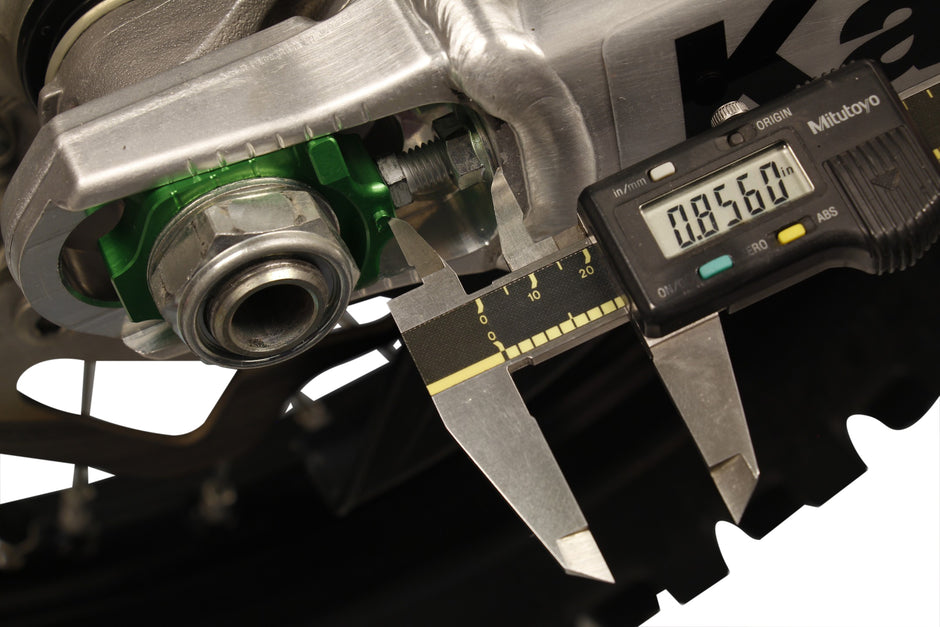 Axle Blocks Elite Kaw/Suz Green