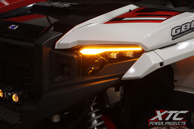 Headlight W/Amber Turn Signals