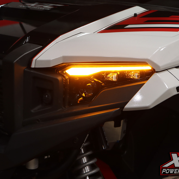 Headlight W/Amber Turn Signals