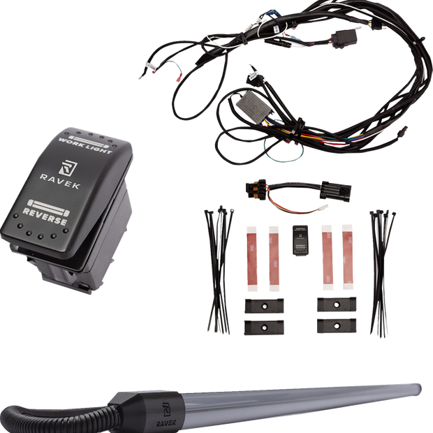 RAVEK Taillight - Multi-Function - General w/ Ride Command 64-704