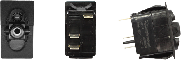 Dash Switch Body Single Acc W/Incdsnt