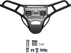RAVEK Front Bumper/Skid Plate with Amber Lights - Black - RZR XP 1000 64-317BKLA
