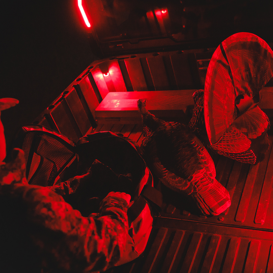 RAVEK Trunk Bed Light - Red - Ranger XD 1500 64-111R