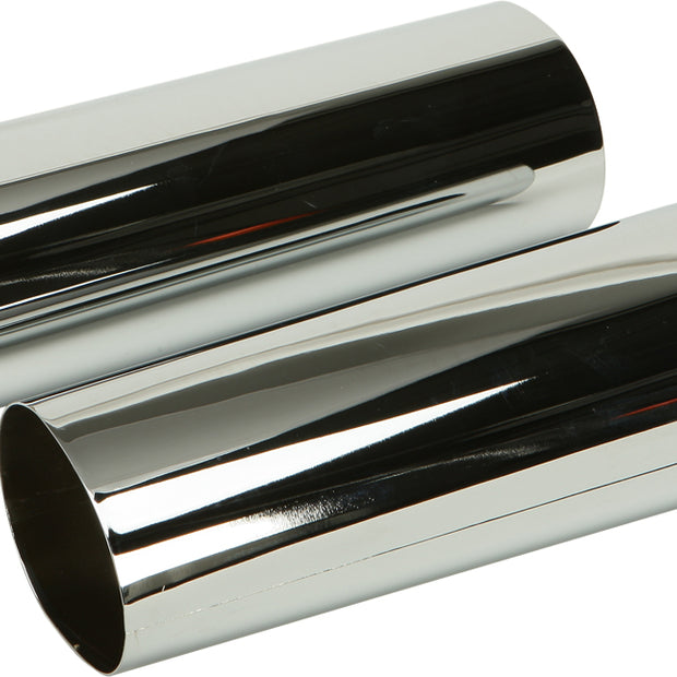 Uppr Fork Tube Cvrs Chrome +2" Touring 84 13 Flst 86 14