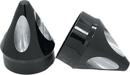 Axle Nut Cover Spike Black 1