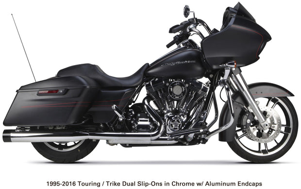 Comp S Slip On Tc Flh/Flt Chrome W/Black Endcap