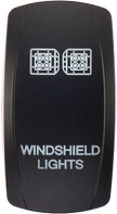 Dash Switch Rocker Face Windshield Light