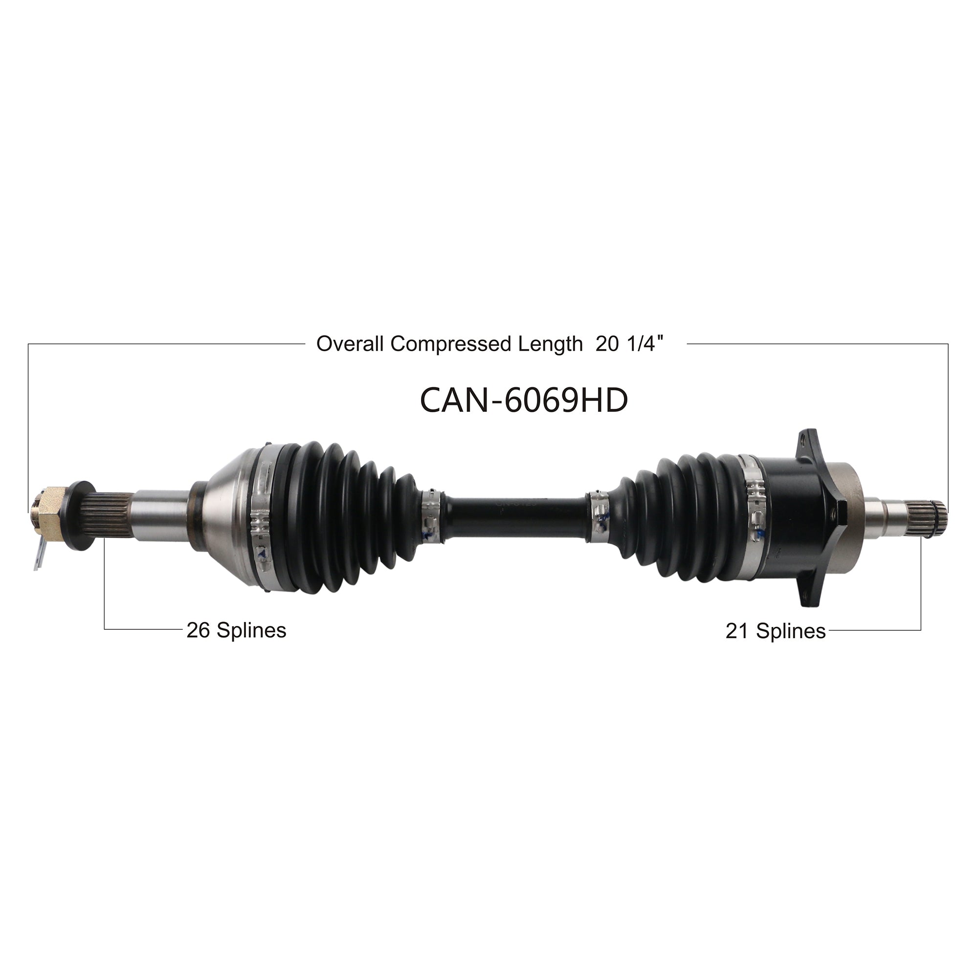 Hd 2.0 Axle Front Right