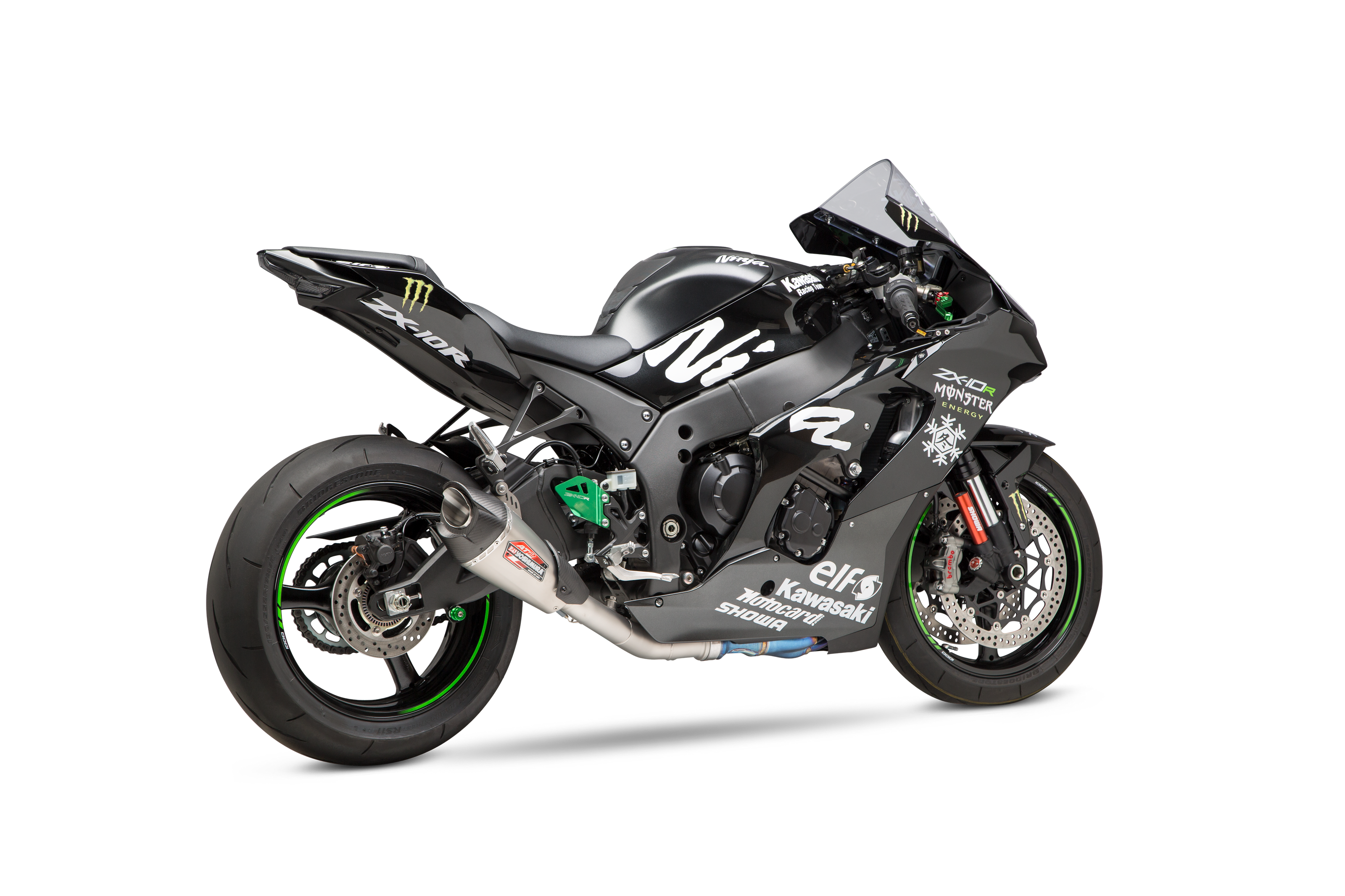 Exhaust Race At2 3/4 Sys Ss/Cf Kaw