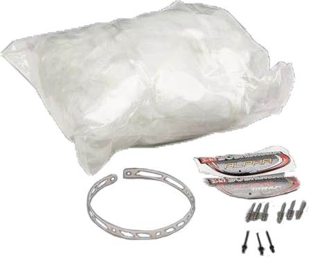 Muffler Repack Kit Alpha Taper