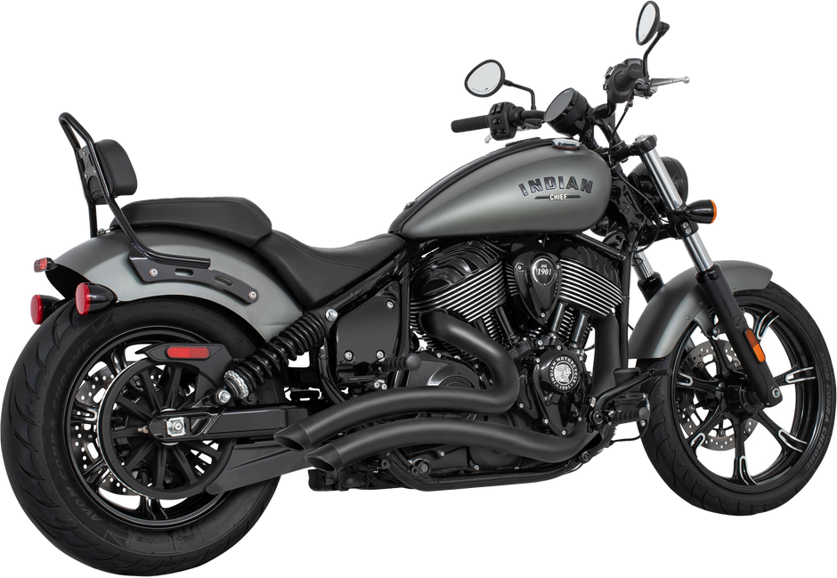 Sharp Curve Radius 2.5" Indian Chief Pitch Bk