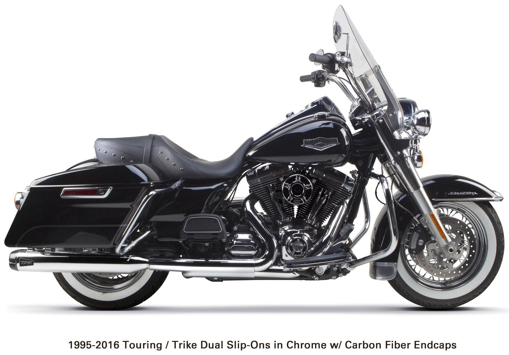 Comp S Slip On Tc Flh/Flt Chrome W/Cf Endcap