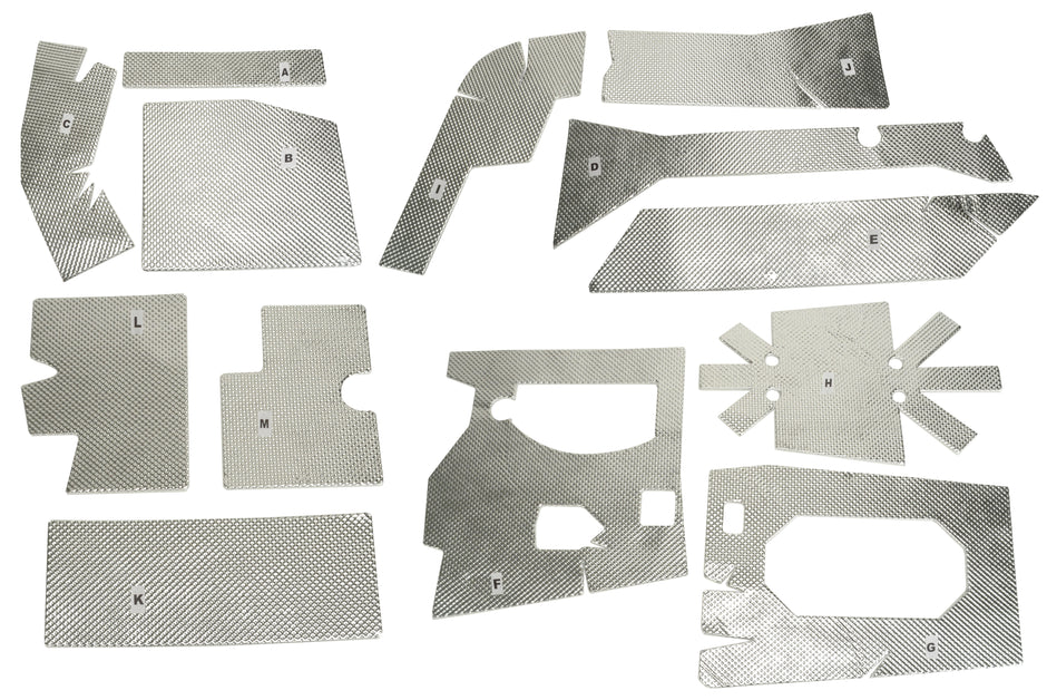 Utv Heat Shield Kit Can Am