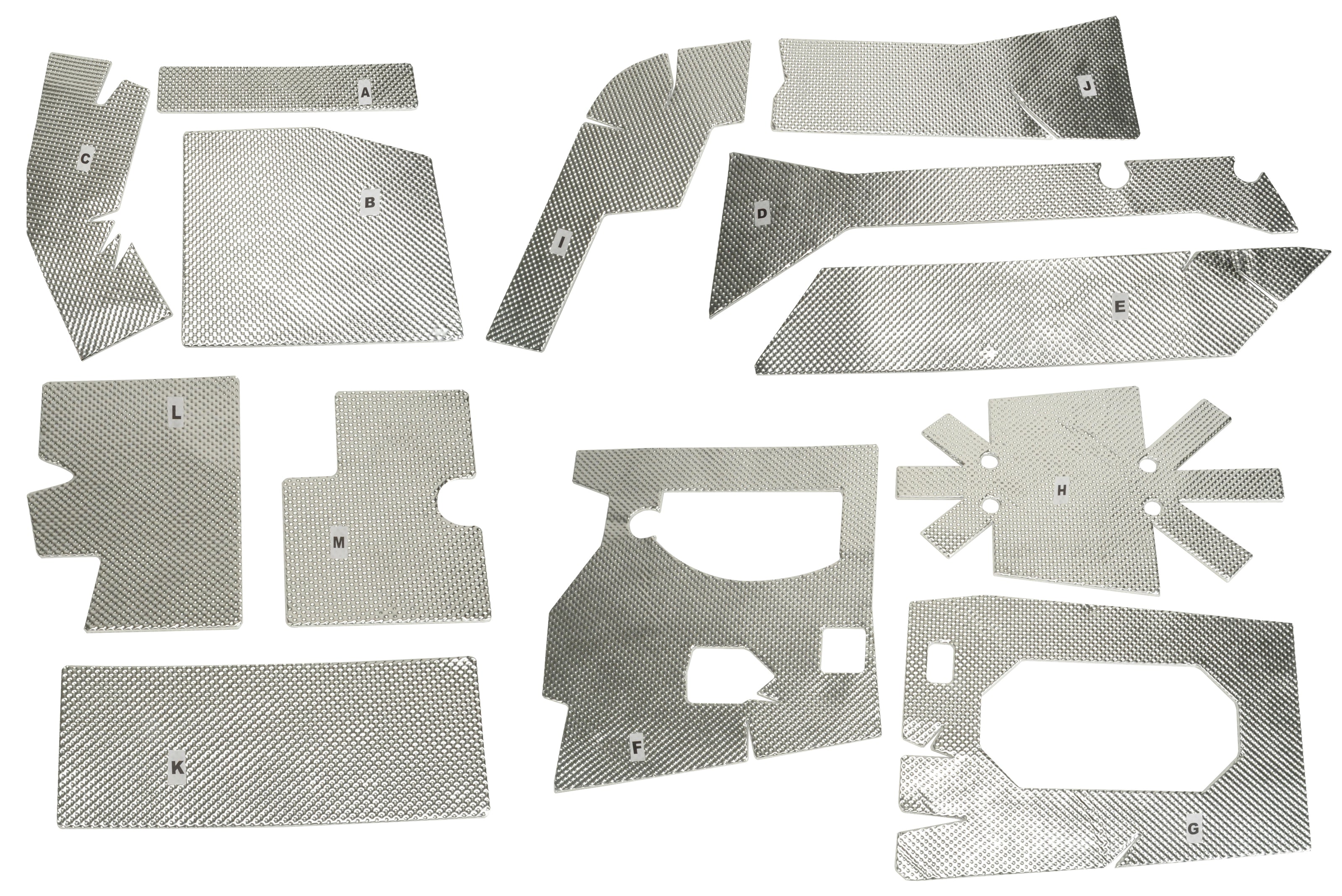 Utv Heat Shield Kit Can Am