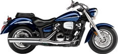 Slip On W/Scalloped Tip Chrome Yam V Star 1300 07 18