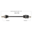 Oe 2.0 Axle Rear Hon