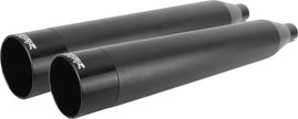 Comp S Slip On M8 Flh/Flt Black W/Black Endcap
